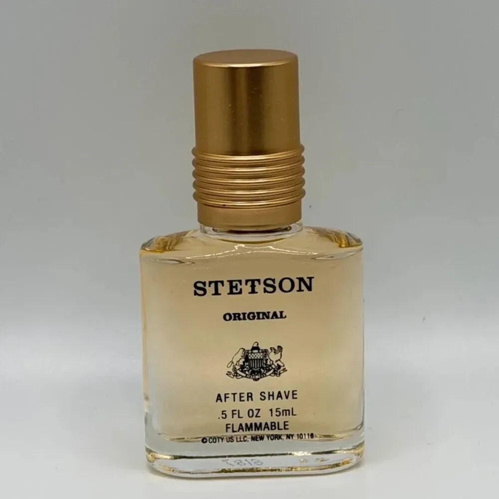 Vintage Stetson Original After Shave .5 fl oz Splash New